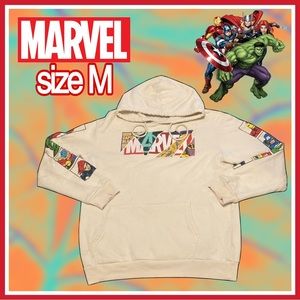Awesome MARVEL COMIC HOODIE with all ur favorite SUPERHEROS! size M